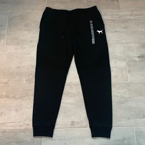 NWT Black Victoria’s Secret PINK Classic Joggers